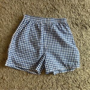 GINGHAM BOXER SHORTS